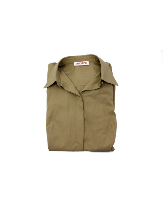 Valentino Camicia Cotone Beige