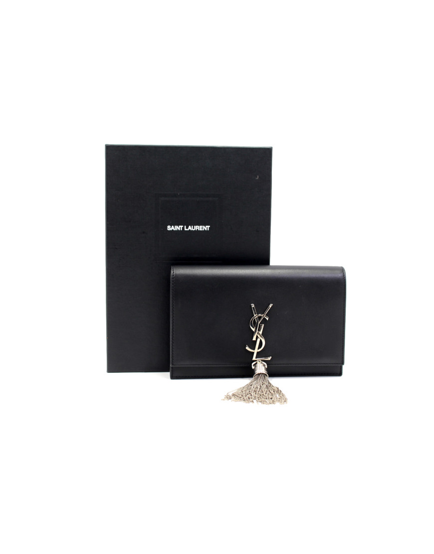 Saint Laurent Kate Pelle Nera