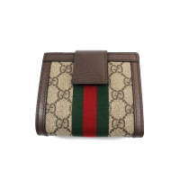 Gucci Portafoglio Ophidia GG Beige