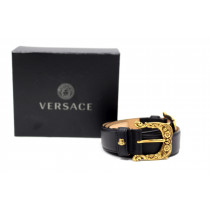 Versace Cintura Pelle Nera