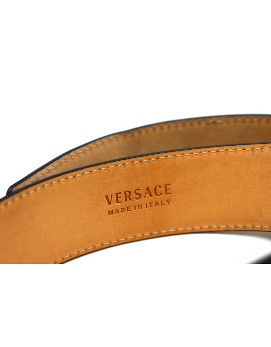 Versace Cintura Pelle Nera