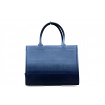 Dior Book Tote Pelle Blu