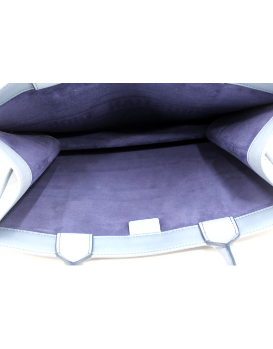 Dior Book Tote Pelle Blu