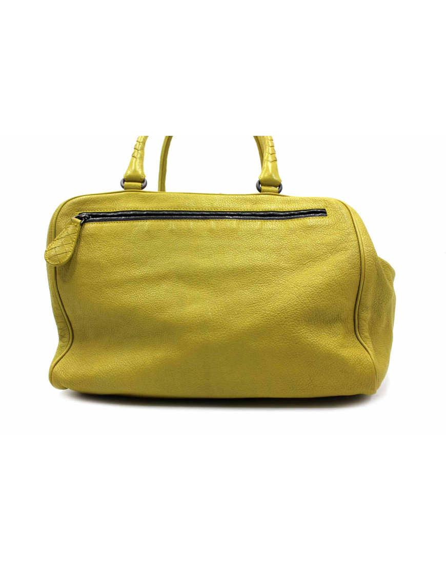 Bottega Veneta Bauletto Pelle Lime