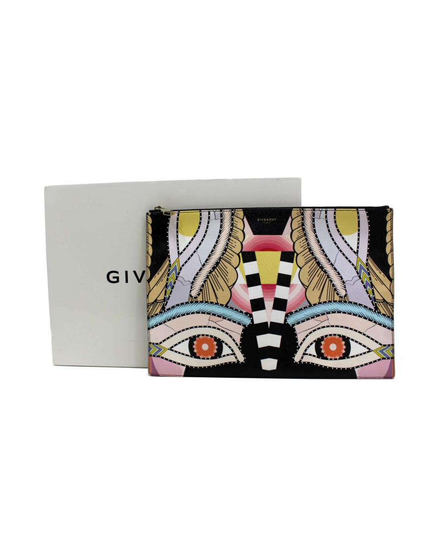 Givenchy Pouch Pochette Pelle Multicolor