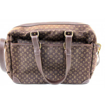 Louis Vuitton Langer Diaper Bag Mini Lin Marrone