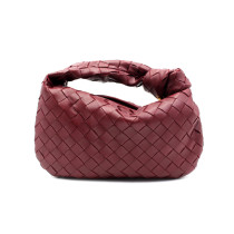 Bottega Veneta Jodie Mini Pelle Bordeaux