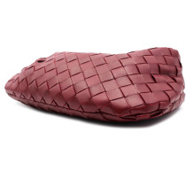 Bottega Veneta Jodie Mini Pelle Bordeaux