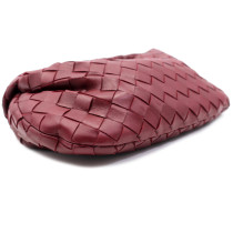 Bottega Veneta Jodie Mini Pelle Bordeaux