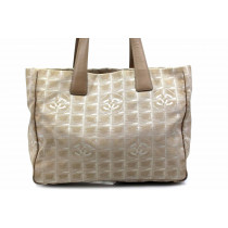 Chanel Tote Bag Tela Beige