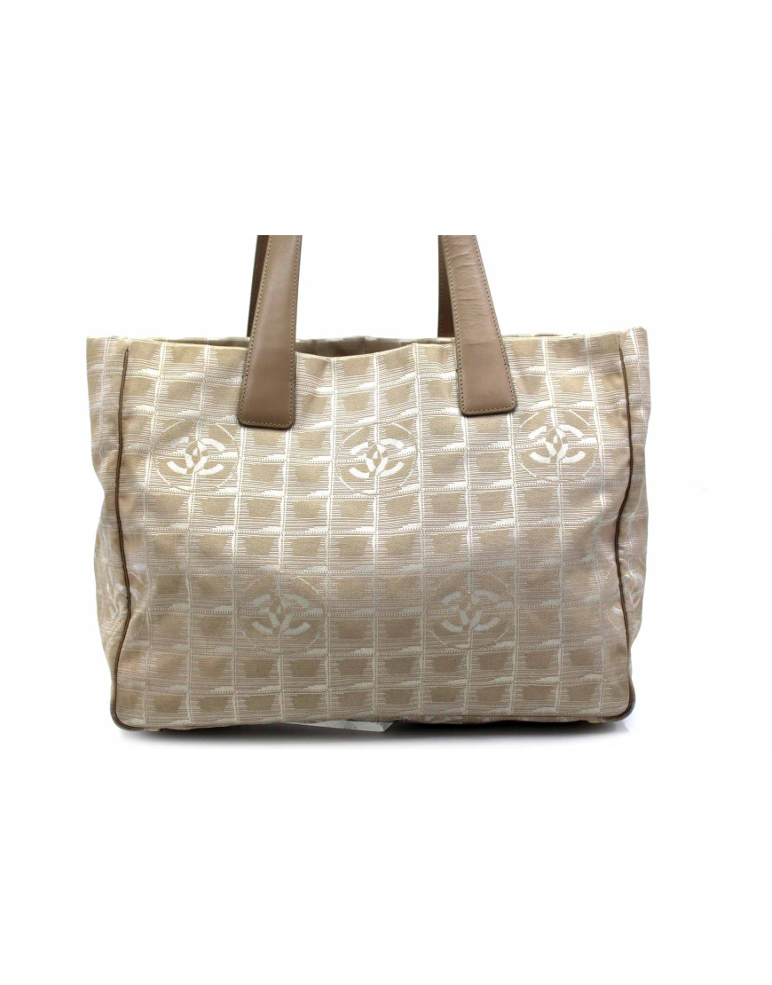 Chanel Tote Bag Tela Beige