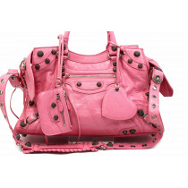 Balenciaga City Pelle Rosa