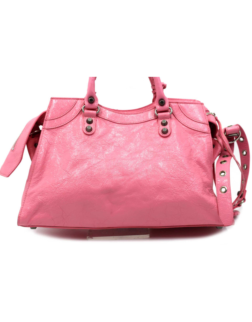 Balenciaga City Pelle Rosa