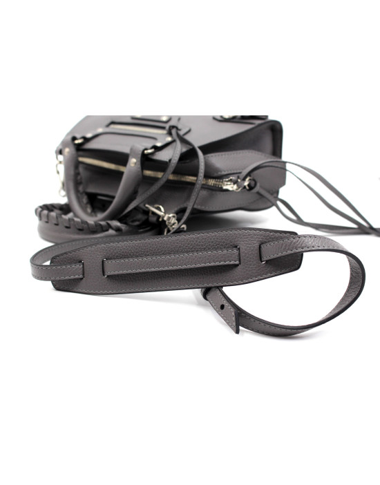 Balenciaga City Small Pelle Grigia