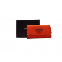 Prada Portachiavi Re-Nylon Paprika