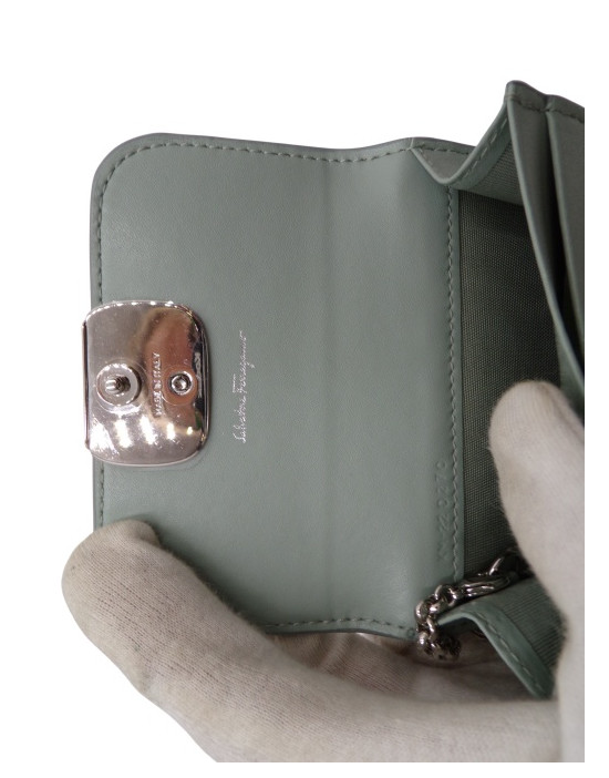 Ferragamo Wallet Compact Fiocco