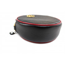 Gucci Round Pelle Nera