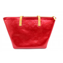 Louis Vuitton Bellevue Vernis Rosso