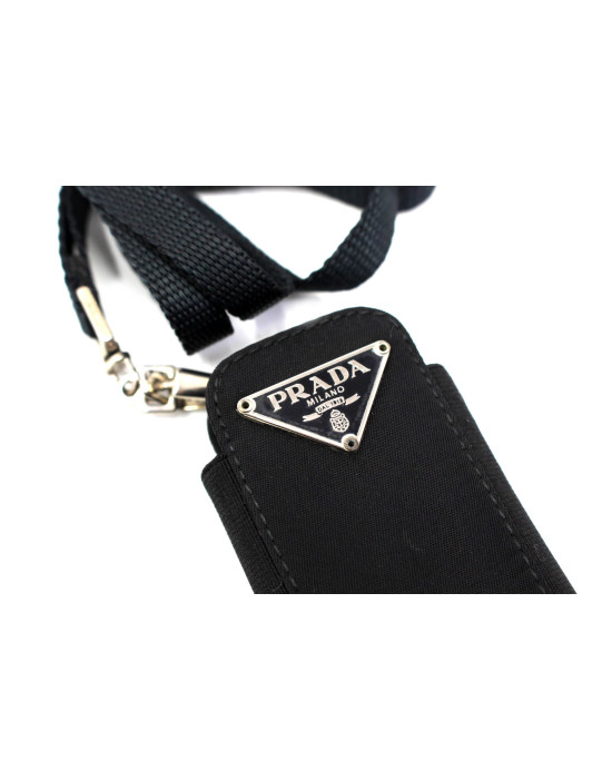 Prada Portaoggetto Tela Nera