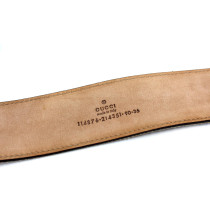 Gucci Cintura taglia 90 Tela Beige