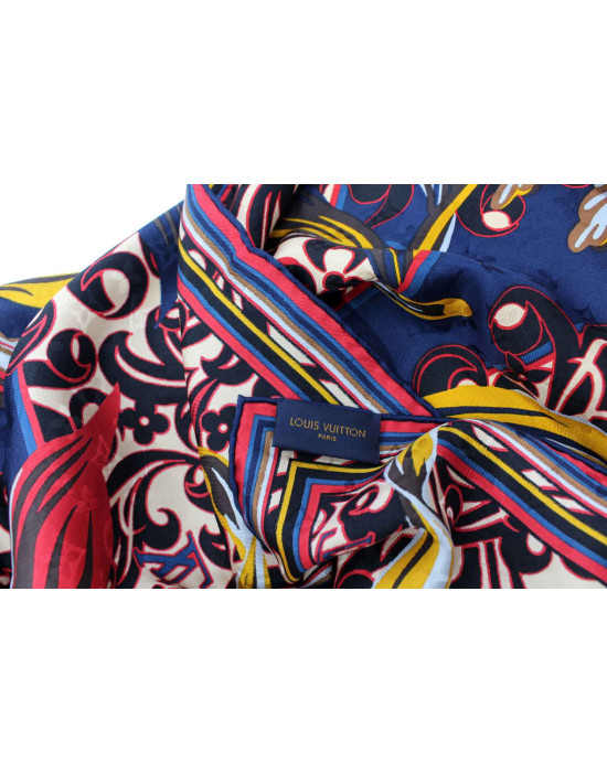 Louis Vuitton Foulard Seta Multicolor