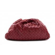 Bottega Veneta Pouch Pelle Bordeaux