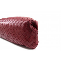 Bottega Veneta Pouch Pelle Bordeaux