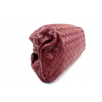 Bottega Veneta Pouch Pelle Bordeaux