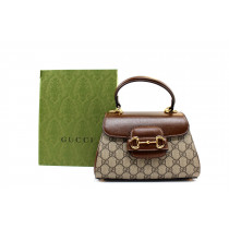 Gucci Horsebit 1955 GG Beige