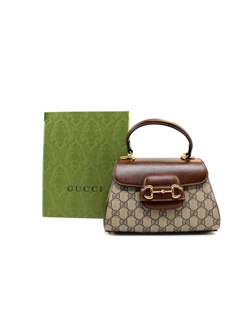 Gucci Horsebit 1955 GG Beige