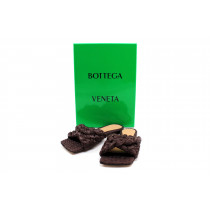 Bottega Veneta Ciabattina Rafia Marrone