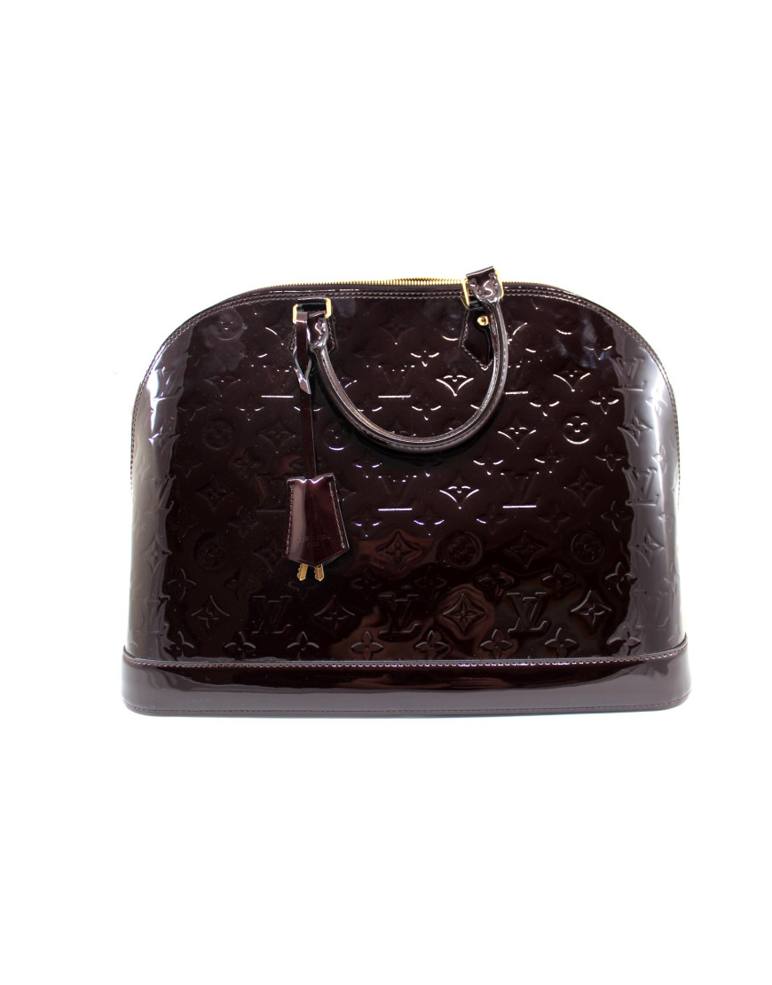 Louis Vuitton Alma GM Vernis Bordeaux