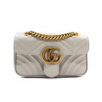 Gucci Marmont Pelle Grigia