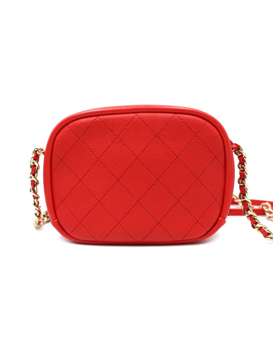 Chanel Camera Bag Pelle Rossa