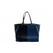 Fendi 3Jour Bicolor Pelle Blu e Azzurro