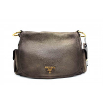 Prada Shopping Pelle Bronzo