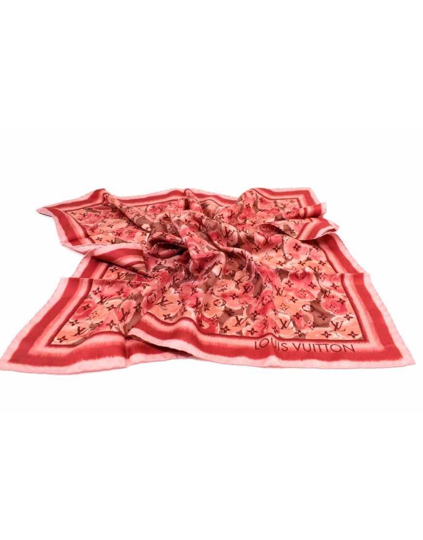 Louis Vuitton Foulard Seta Rosa