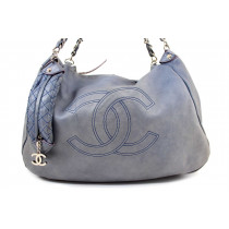 Chanel Shopping Pelle Violetto