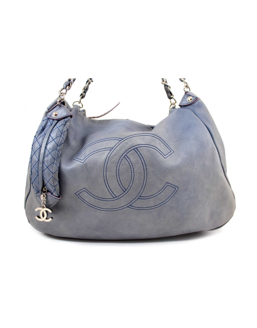 Chanel Shopping Pelle Violetto