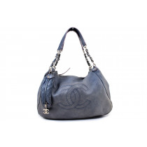 Chanel Shopping Pelle Violetto