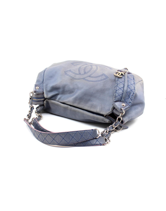 Chanel Shopping Pelle Violetto