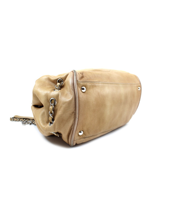 Chanel Shopping Pelle Beige