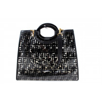 Fendi Shopping PVC Nero