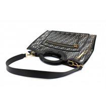 Fendi Shopping PVC Nero