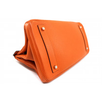 Hermes Shoulder Birkin Pelle Arancio
