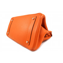 Hermes Shoulder Birkin Pelle Arancio