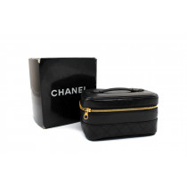 Chanel Vanity Bag Pelle Nera