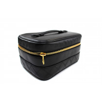 Chanel Vanity Bag Pelle Nera