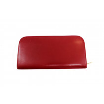 Saint Laurent Red Leather Wallet