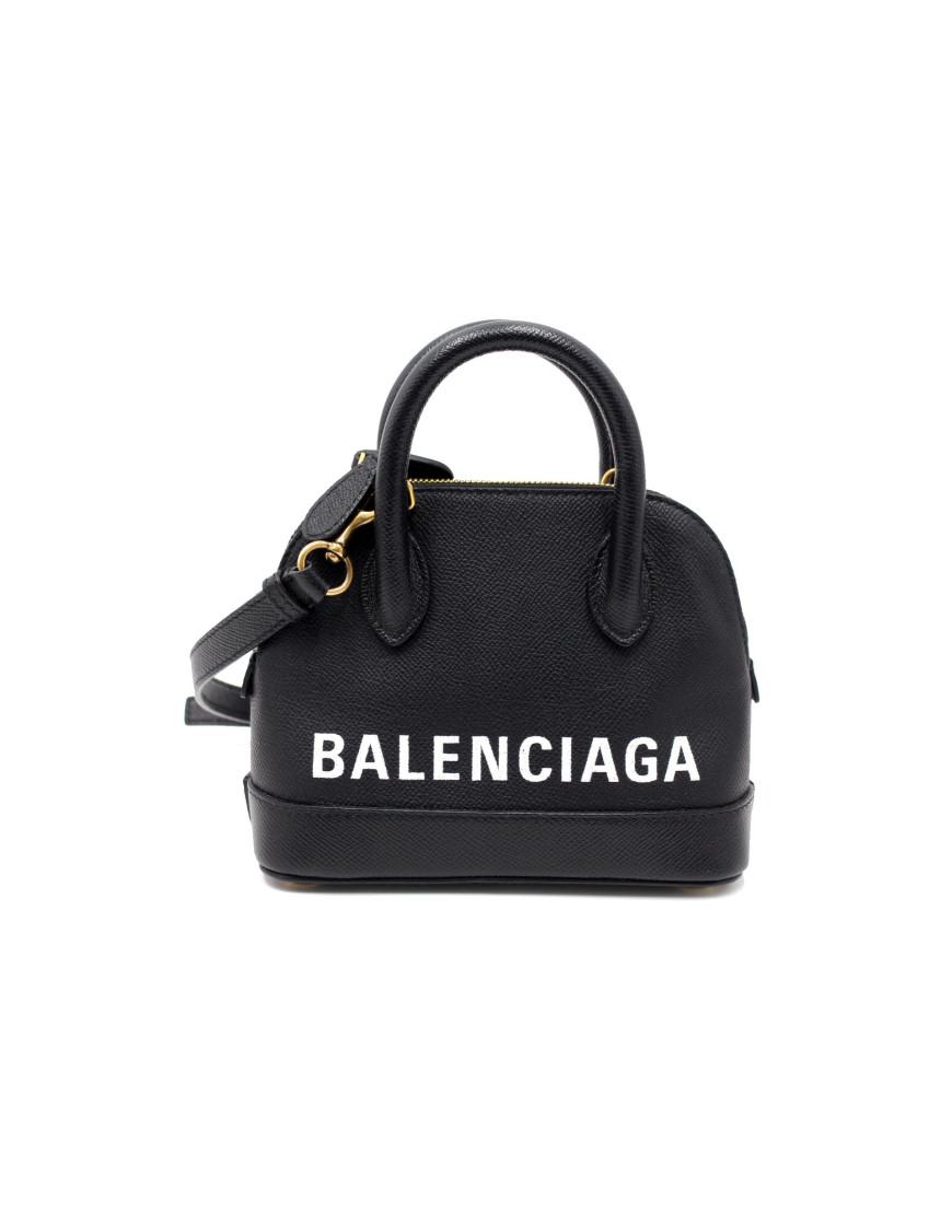 Balenciaga Ville Top Pelle Nera